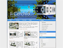 Tablet Screenshot of ilcerchiofirenze.it
